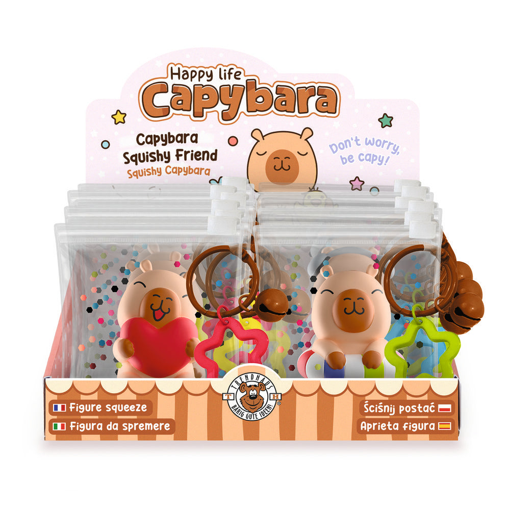 Expositor 12 Mini Squishi Capibara TRENDHAUS Imagen principal del producto