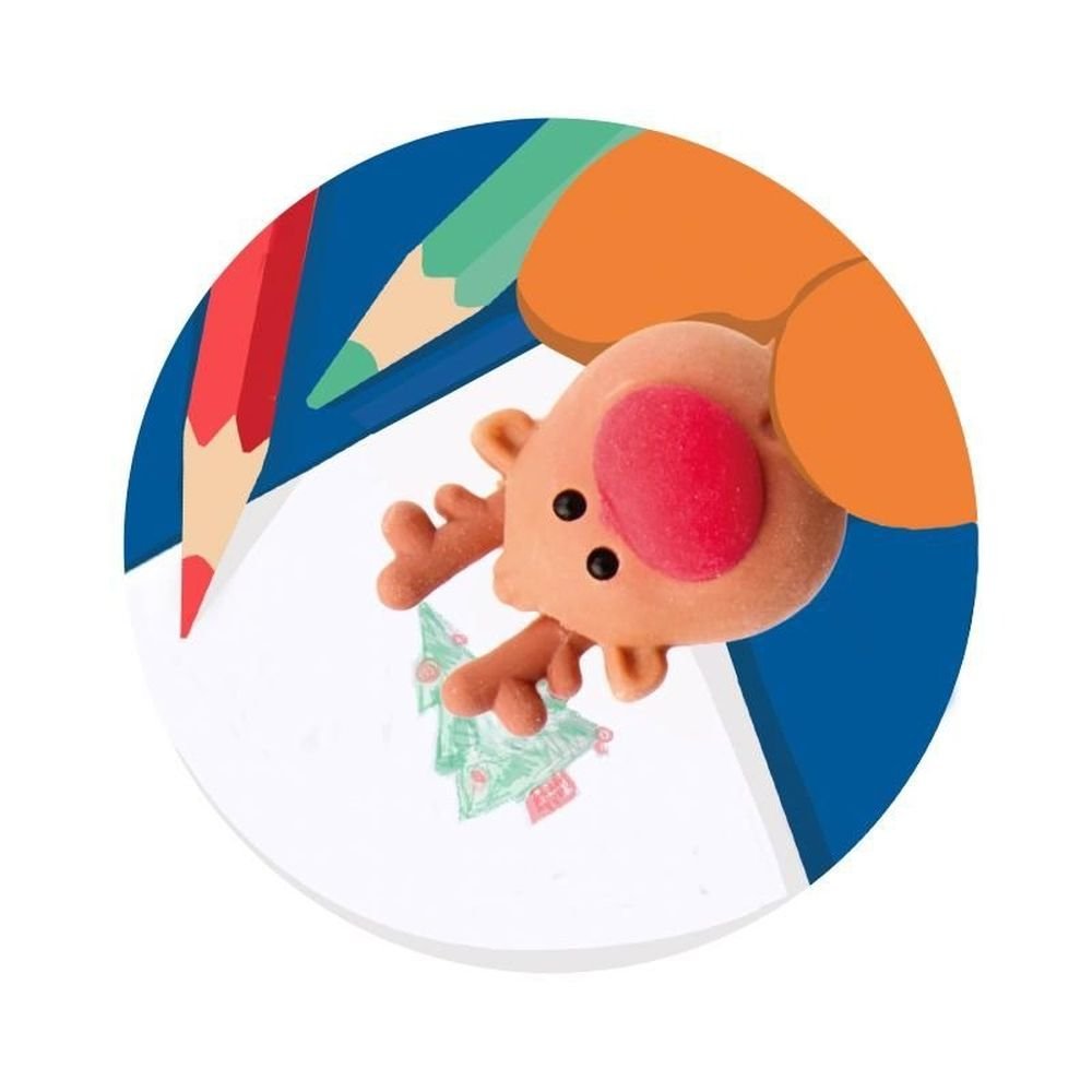 Expositor 12 gomas de borrar Winter Friends - Trendhaus