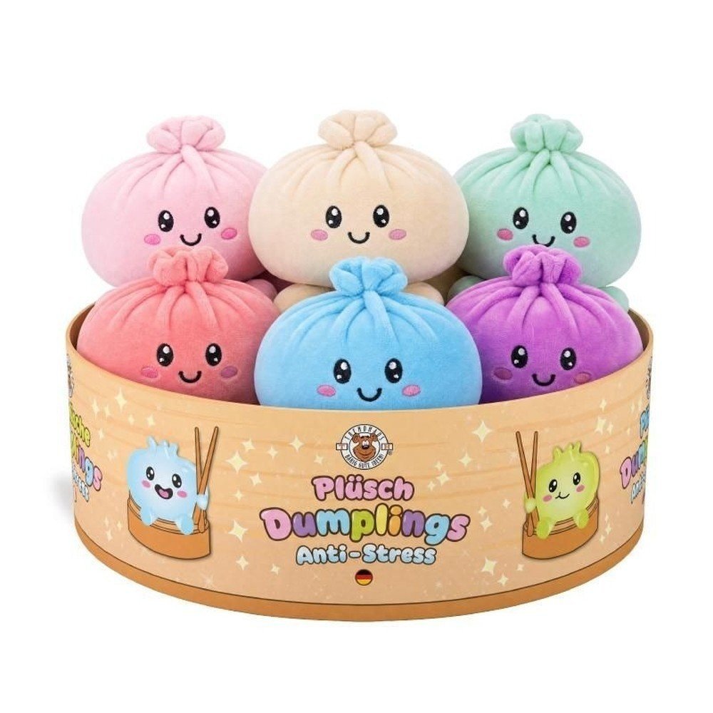 Expositor 14 Dumplings peluche anti-estrés Trendhaus
