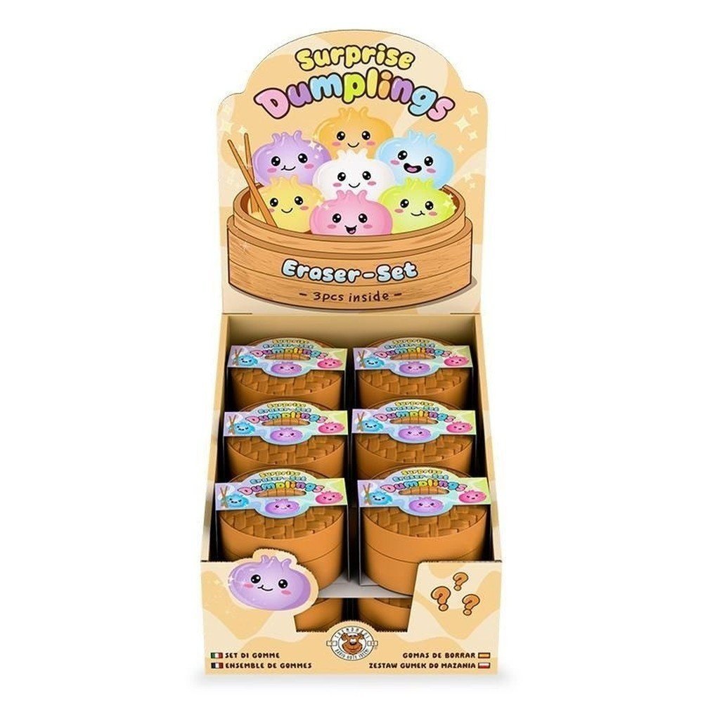 Expositor 12 gomas de borrar Dumplings Trendhaus