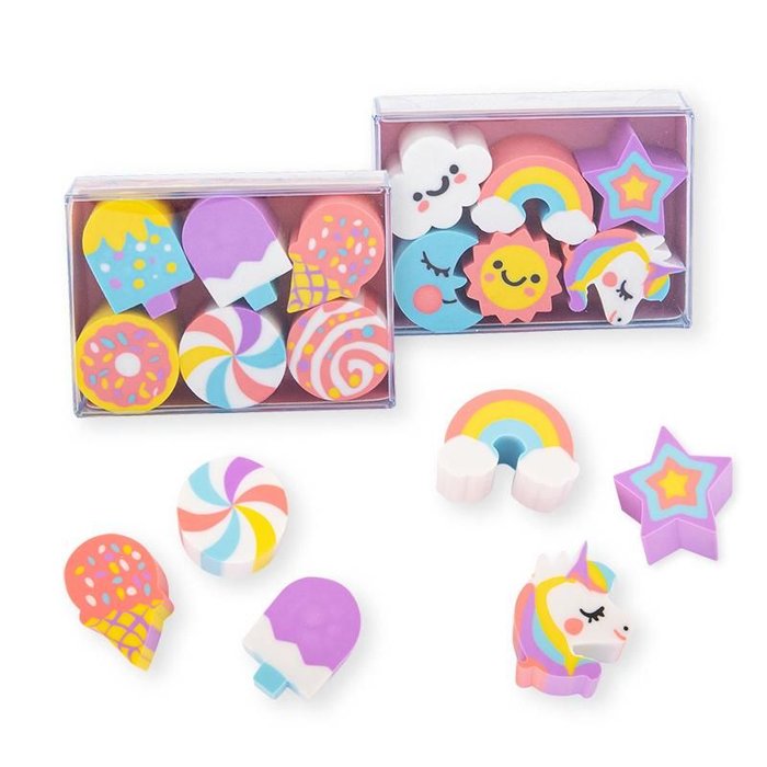 Set 6 Gomas Unicornio y Dulces TRENDHAUS