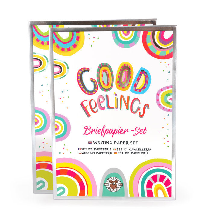 SET DE PAPELERIA BUENOS SENTIMIENTOS CON PEGATINAS | TRENDHAUS | 1 UNIDAD | 4032722964298 Imagen principal del producto