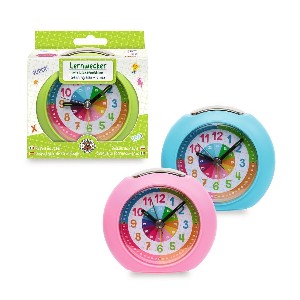 Reloj despertador educativo ABC5 TRENDHAUS Pack 3 modelos surtidos