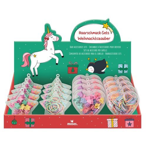 Expositor Sets para el Pelo Infantiles Navidad Surtidos MOSES Imagen principal del producto