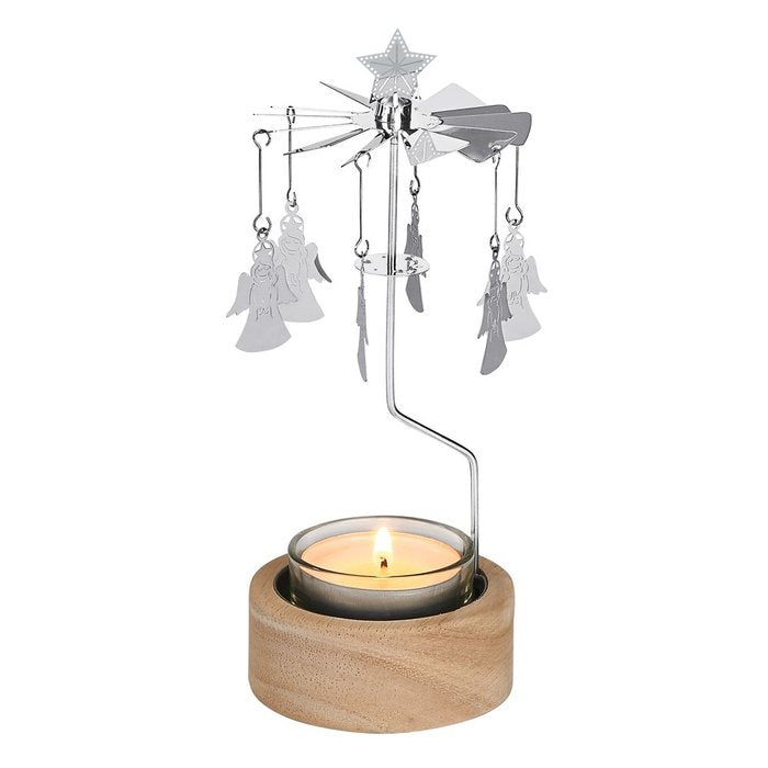 PORTAVELA CARRUSEL ANGEL NAVIDAD | MOSES | 1 UNIDAD | 4033477168481 Imagen principal del producto