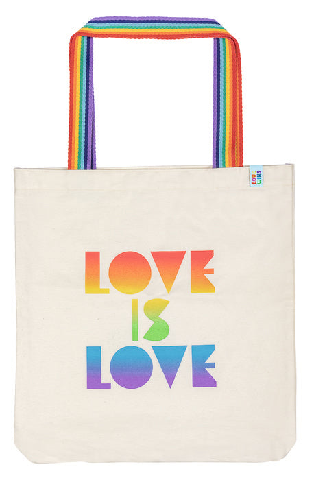 BOLSA DE TELA DE LA COMPRA LOVE IS LOVE | MOSES