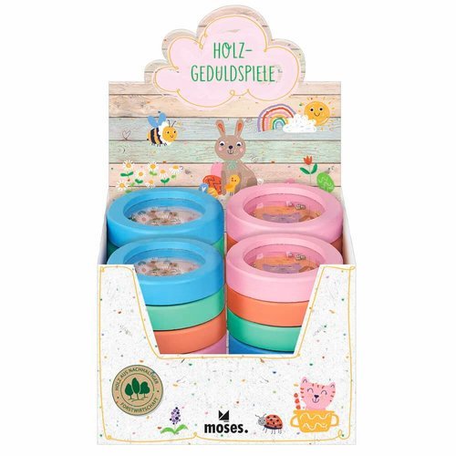 EXPOSITOR 24 LABERINTOS INFANTILES SURTIDOS | MOSES | ENVASE 24 UDS. UNIDAD | 4033477255198