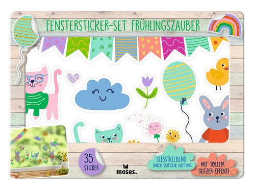 SET DE PEGATINAS FIESTA INFANTIL SURTIDAS | MOSES | 1 UNIDAD | 4033477255617