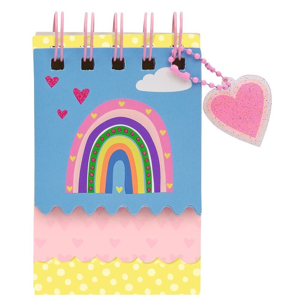 Expositor 18 mini blocs arcoíris corazón Moses