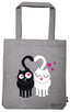 BOLSA DE TELA DE LA COMPRA ED GATOS LOVE | MOSES