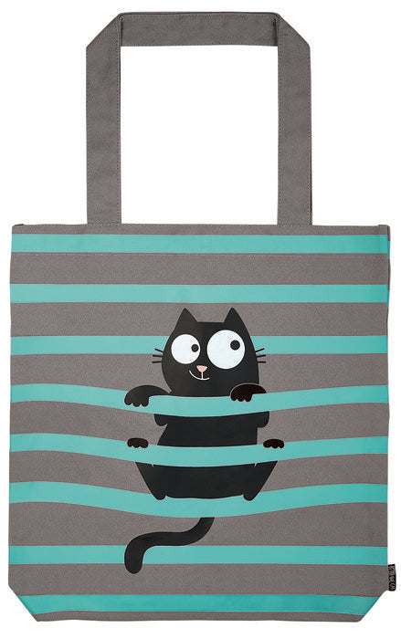 BOLSA DE TELA DE LA COMPRA HANGOVER ED, THE CAT | MOSES Imagen principal del producto
