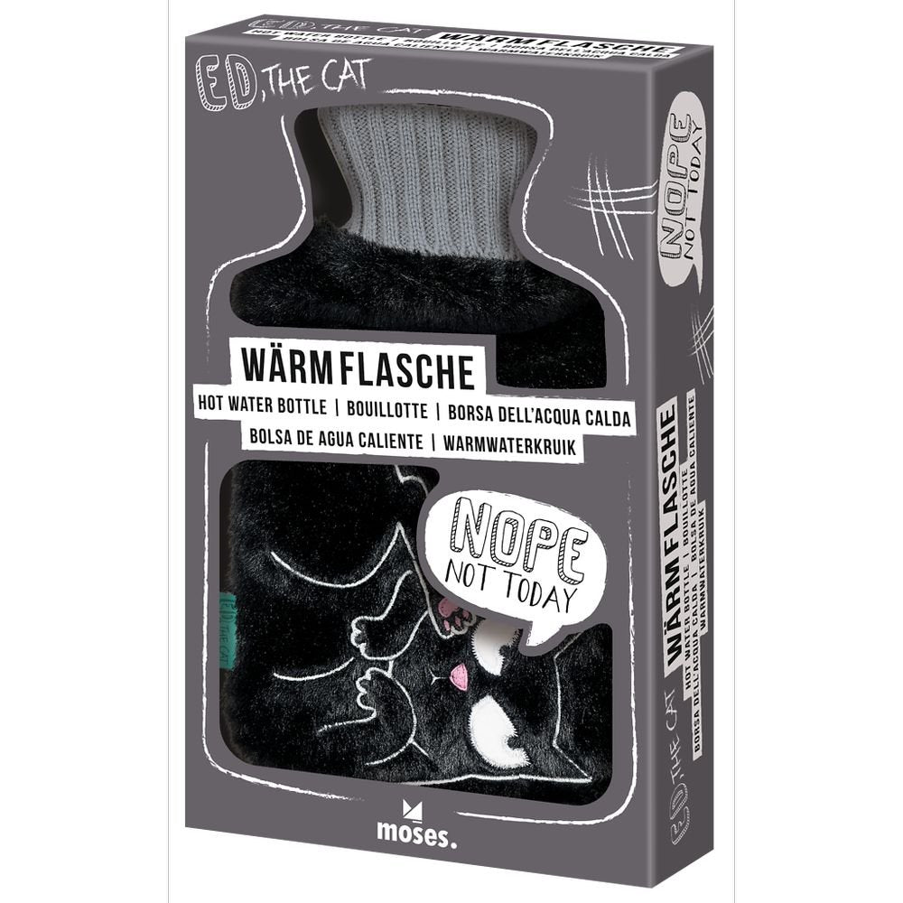 Bolsa de Agua Caliente Ed the Cat Moses Imagen principal del producto
