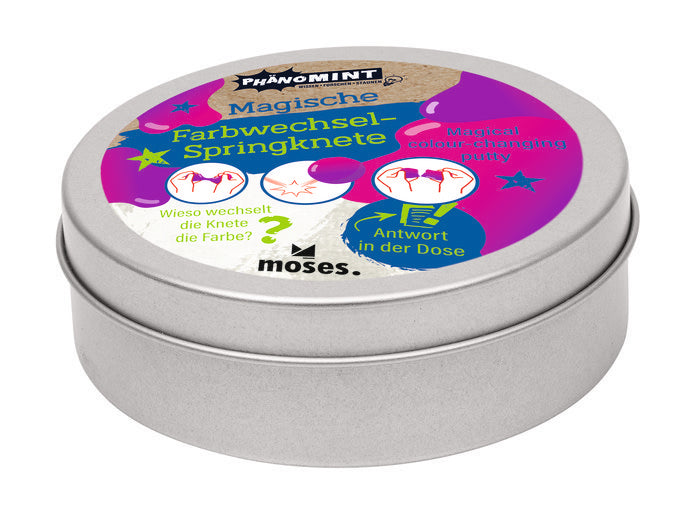 PLASTILINA CAMBIA DE COLOR SURTIDA | 1 UNIDADES | (MOSES) Imagen principal del producto