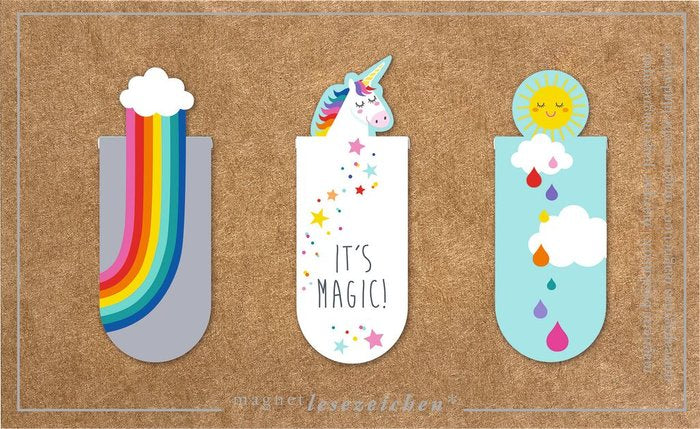 MARCAPAGINAS MAGNETICO IT'S MAGIC 6 UNIDADES | 6 UNIDADES | (MOSES) Imagen principal del producto