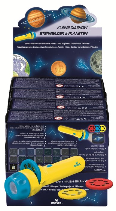 Expositor 12 Linternas Diapositivas Planetas MOSES Imagen principal del producto