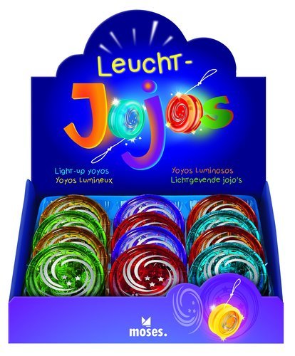 EXPOSITOR 12 YOYO LUMINOSO SURTIDOS | MOSES | ENVASE 12 UDS. UNIDAD | 4033477380678 Imagen principal del producto