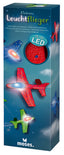 Pequeño avión brillante con LED Moses
