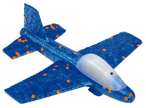 Pequeño avión brillante con LED Moses
