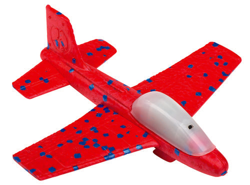 Pequeño avión brillante con LED Moses