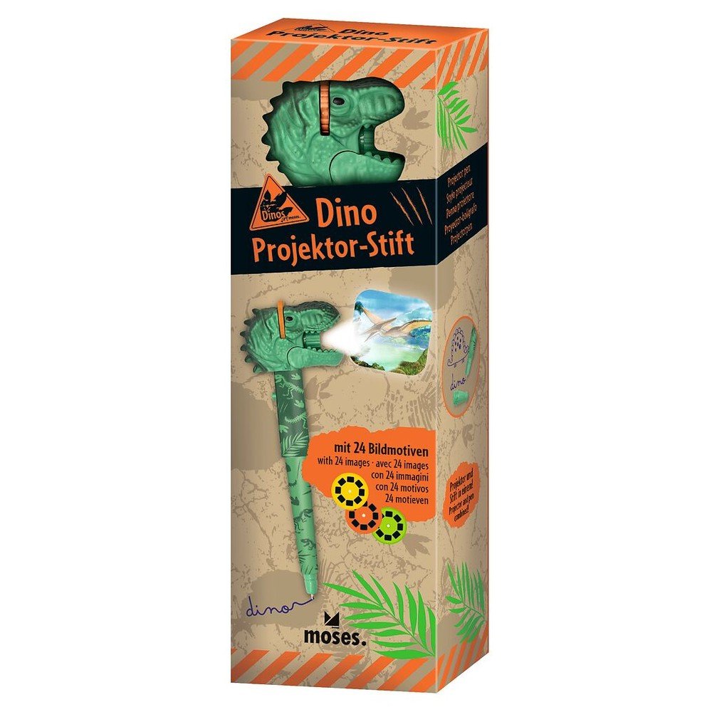 Boligrafo proyector dinosaurio MOSES Imagen principal del producto