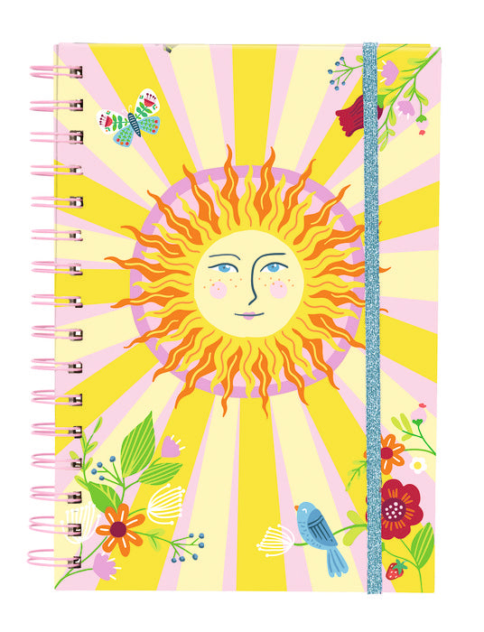 Libreta Shine Bright Sol MOSES A5 Regalo