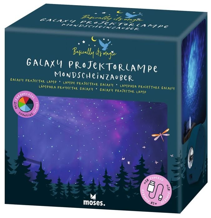 Proyector galaxia cielo estrellado MOSES