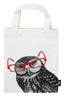 BOLSA DE TELA PARA LIBROS BUHO | MOSES