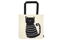 BOLSA DE TELA DE LA COMPRA GATO NEGRO | MOSES