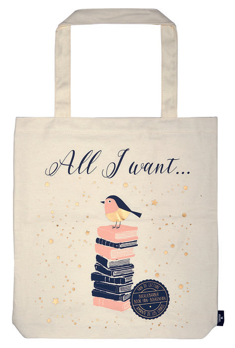BOLSA DE TELA DE LA COMPRA ALL I WANT | MOSES