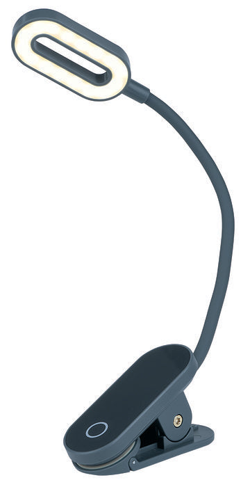Lampara de Lectura Touch Azul Recargable USB MOSES