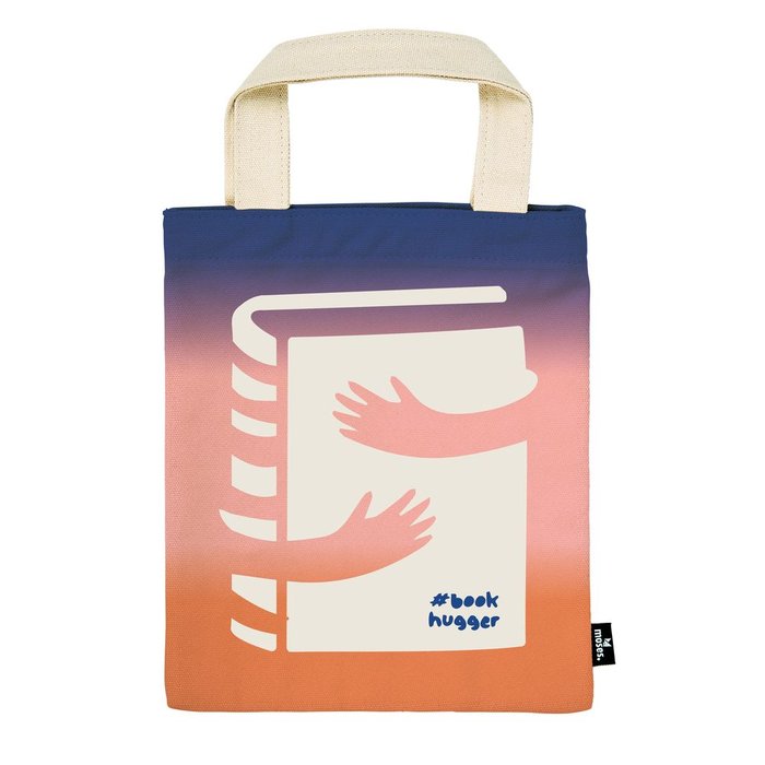 BOLSA DE TELA LIBROS #BOOK HUGGER ABRAZO | MOSES Imagen principal del producto