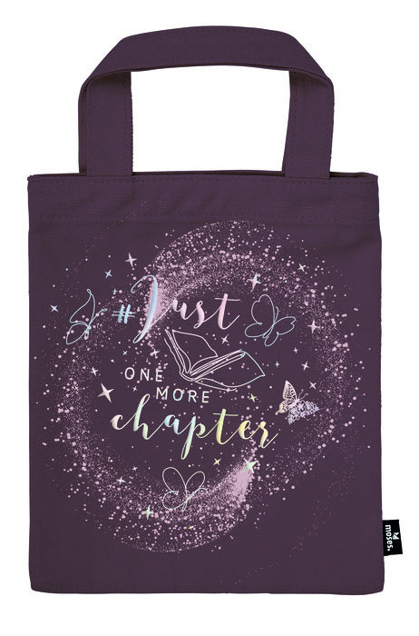 BOLSA DE TELA DE LIBROS JUST ONE MORE CHAPTER | MOSES