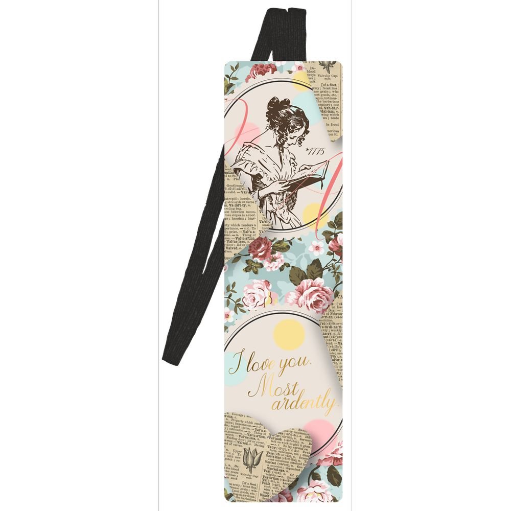 Marcapáginas con Cinta de Goma Jane Austen MOSES Imagen principal del producto
