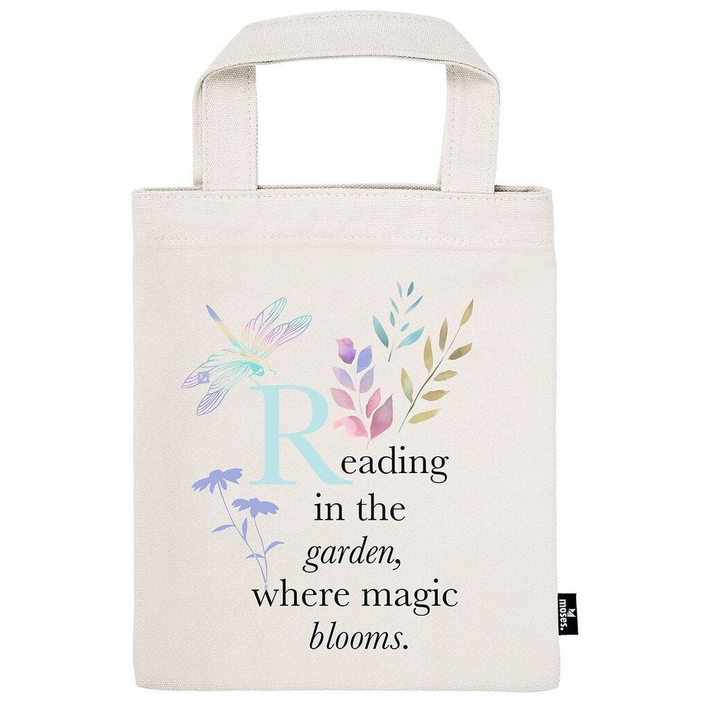 Bolsa de Tela para Libros Reading in the Garden MOSES