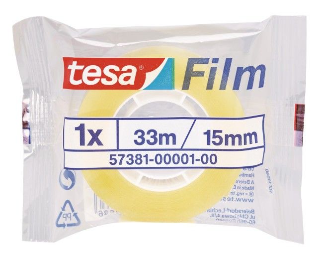 CINTA ADHESIVA 33X15 TESA | 30 UNIDADES | (TESA TAPE, S,A,) Imagen principal del producto
