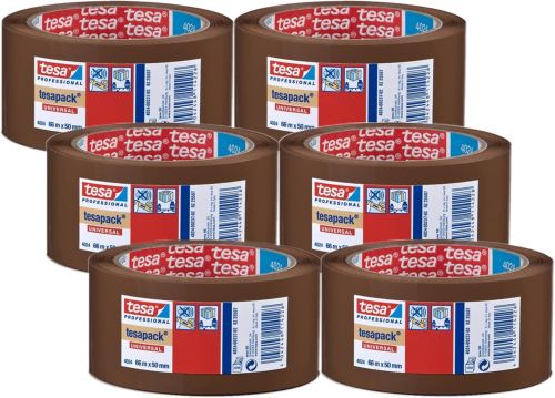 Pack 6 Rollos Cinta Embalaje Marron 4024 66x50mm Habana Imagen principal del producto