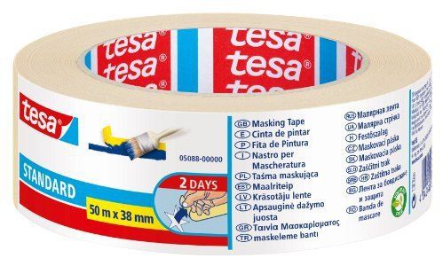 Cinta Carrocero 50x38 Tesa Masking Tape Standard Marca Tesa