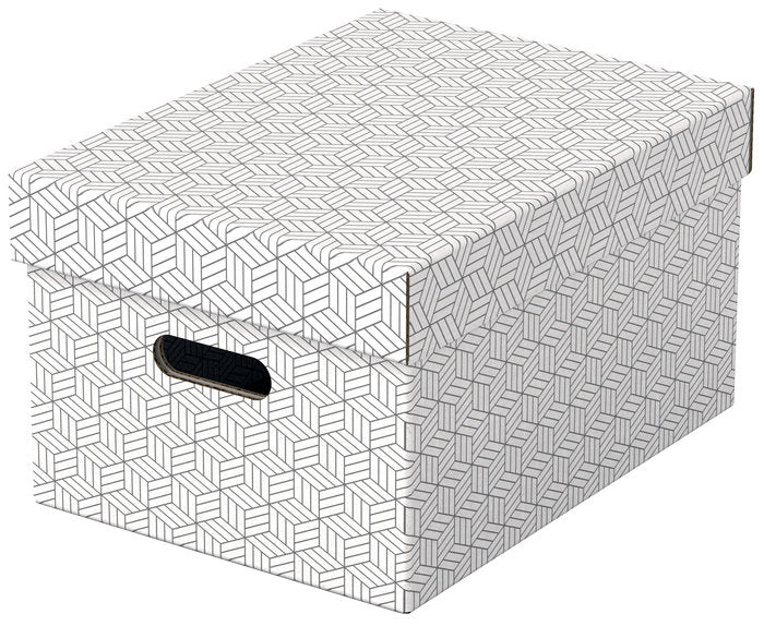 PACK 3U CAJA CARTON DECORATIVA BLANCO 365X265X205MM | LEITZ | 1 UNIDAD | 4049793072272 Imagen principal del producto