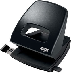 Taladro sobremesa Petrus 85 Recycle color negro para 25 hojas