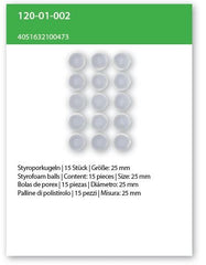 BOLAS POREXPAM 4,5CM 6 UNID | 6 UNIDADES | (I-MONDI)