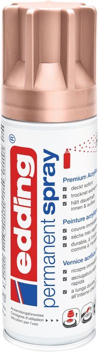 PINTURA ACRILICA SPRAY EDDING 5200 PERMANENTE ORO ROSA | 1 UNIDADES | (EDDING) Imagen principal del producto