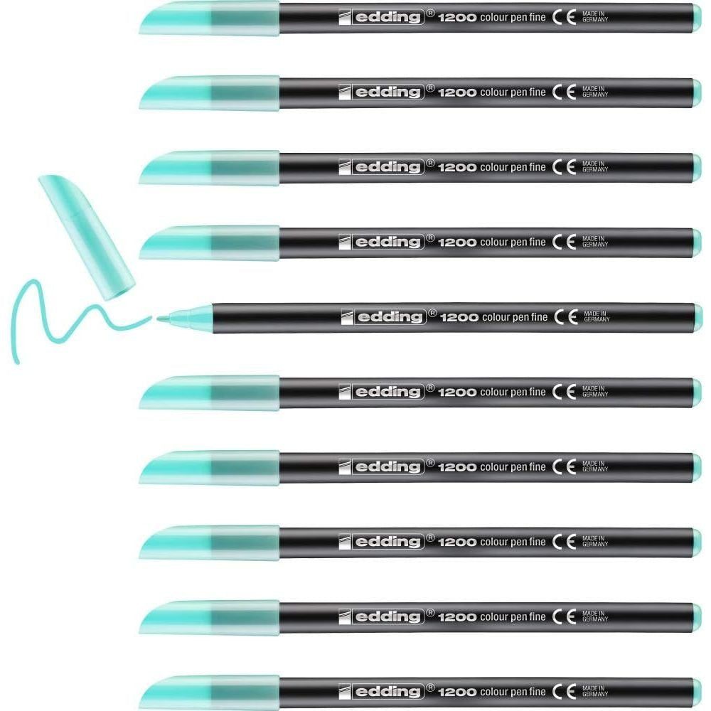 Rotulador Edding 1200 Menta Suave | Edding | Pack 10 Unidades