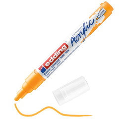 Marcador Acrilico Edding 5100 Trazo Medio Amarillo Sol | Edding | Pack 10 Unidades