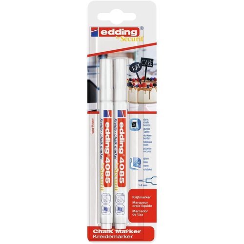 Rotulador Edding 4085 Blister 2 Uds Blanco | Edding | Pack 1 Unidades