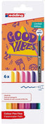 Rotuladores edding 1200 colores Estuche 6 unidades