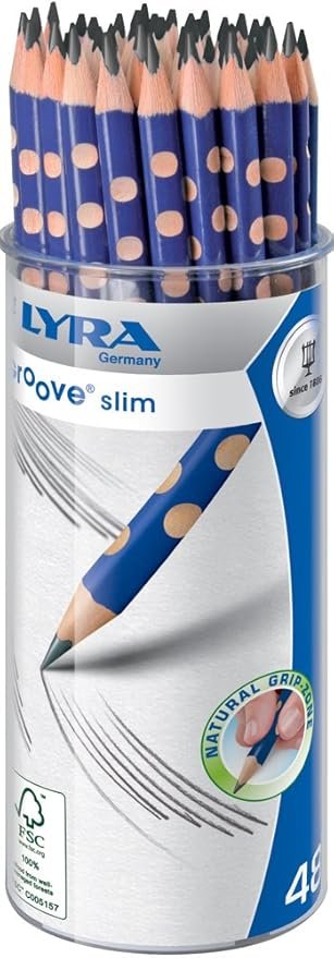 Lápiz Lyra Groove Grafito HB Slim Cubilete 48 Uds Marca Giotto Imagen principal del producto