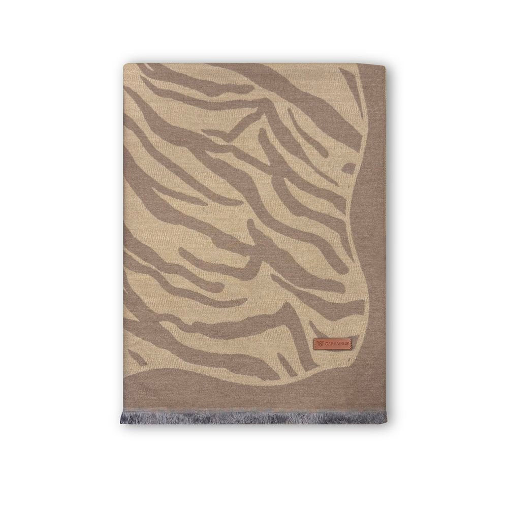 BUFANDA MUJER CARAMELO CEBRA CAMEL | CARAMELO TRAVEL FANTASY | 1 UNIDAD | 4122400009226 Imagen principal del producto
