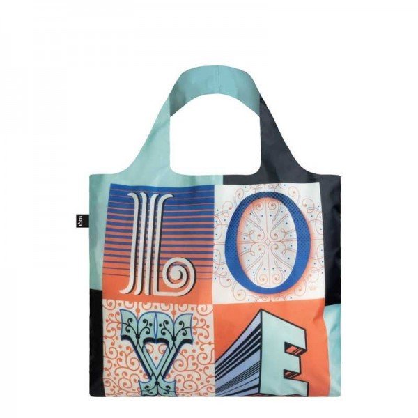 BOLSA PLEGABLE LOVE | LOQI Imagen principal del producto