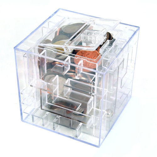 HUCHA CON FORMA DE LABERINTO + JUEGO DE BOLA | WINKEE | 1 UNIDAD | 4260348470224 Imagen principal del producto