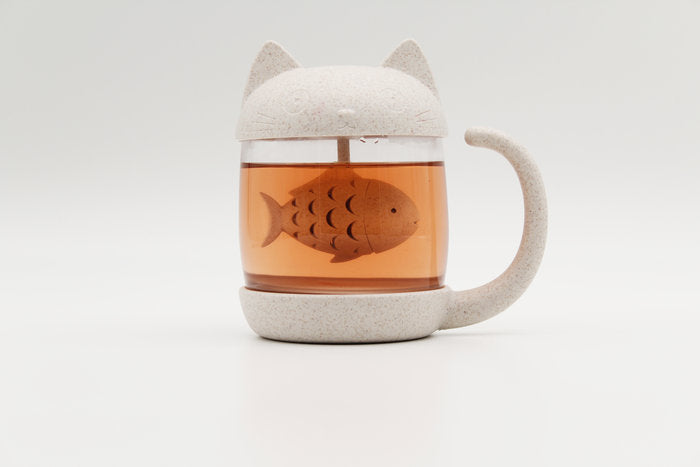 TAZA CON INFUSOR DE TE Y TAPA PECECITO | WINKEE | 1 UNIDAD | 4260348475816 Imagen principal del producto